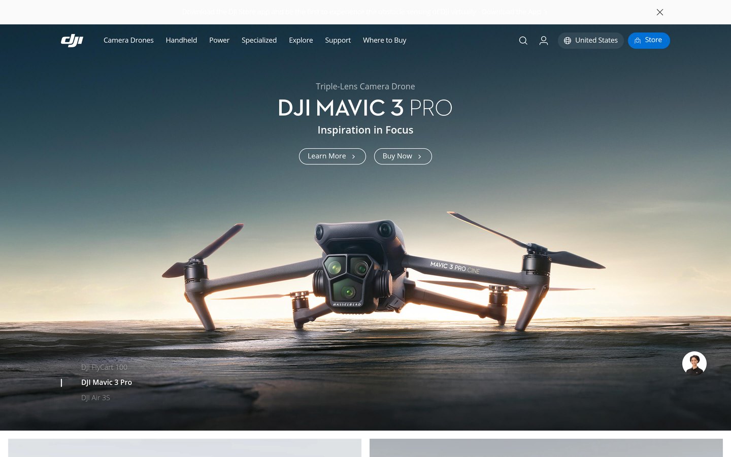 DJI — homepage