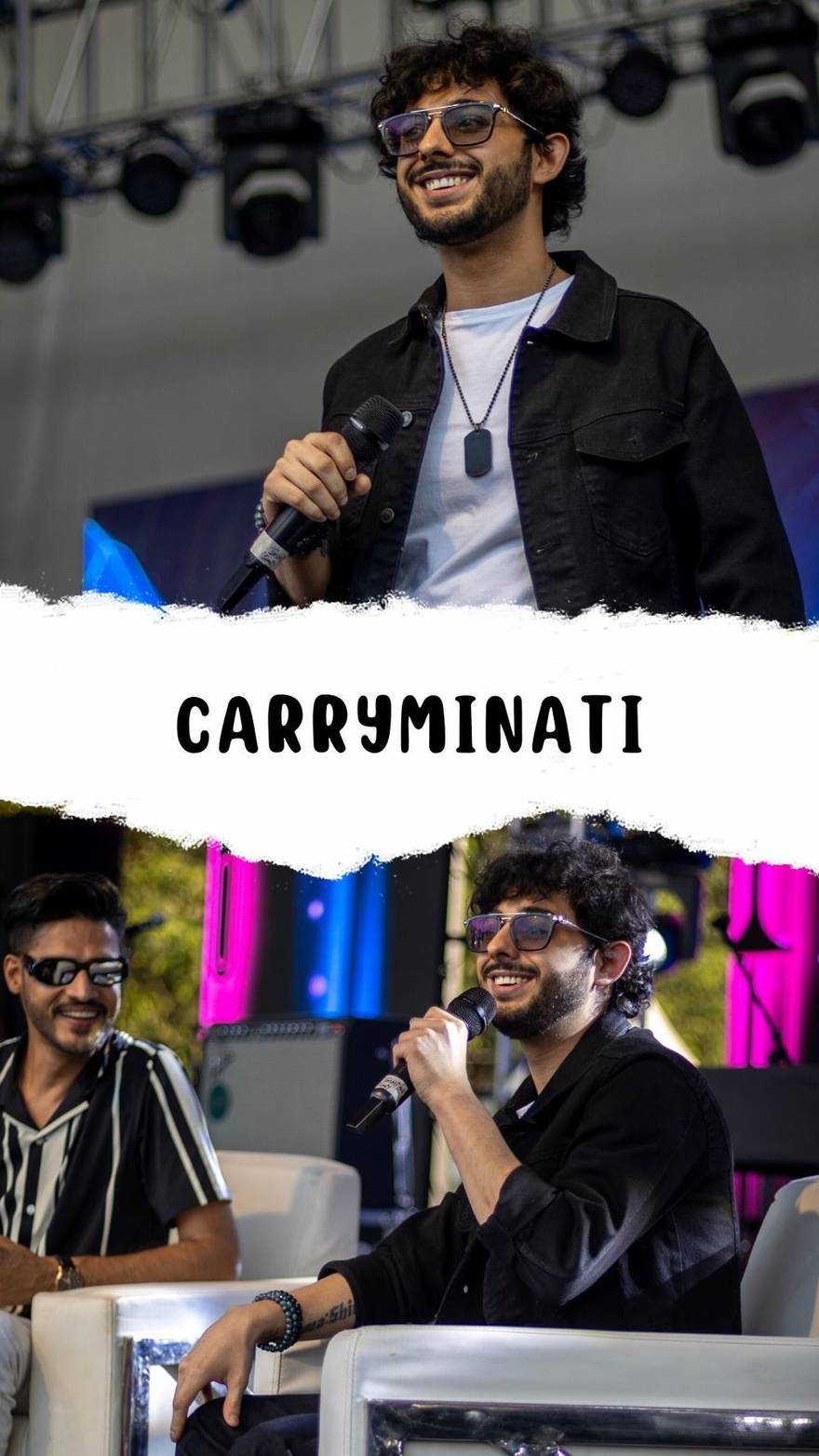CarryMinati, live