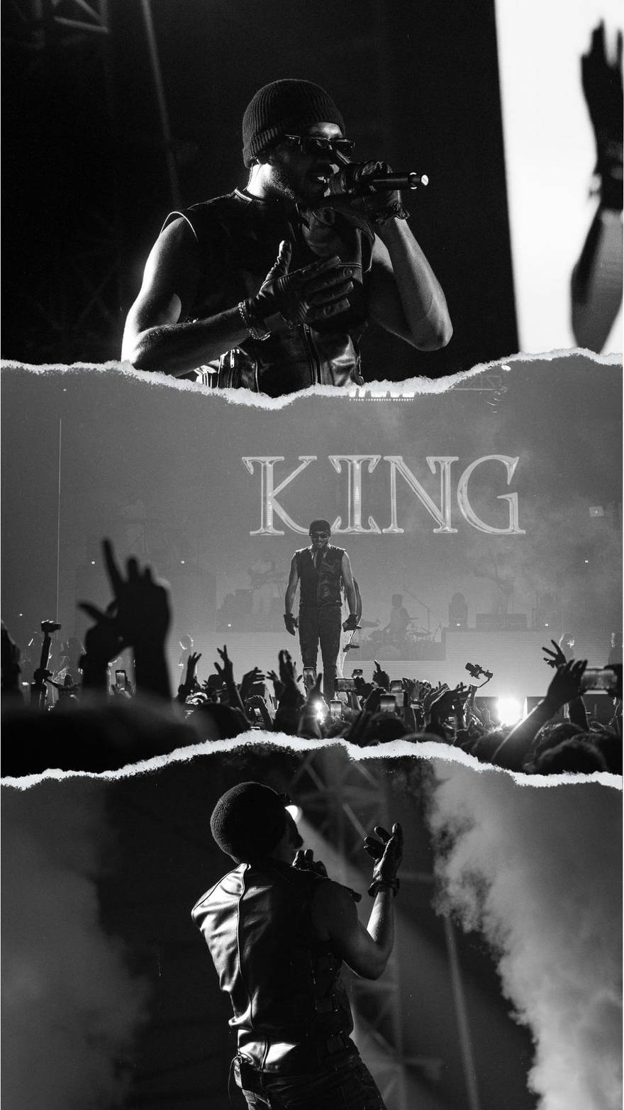 King, live — 2