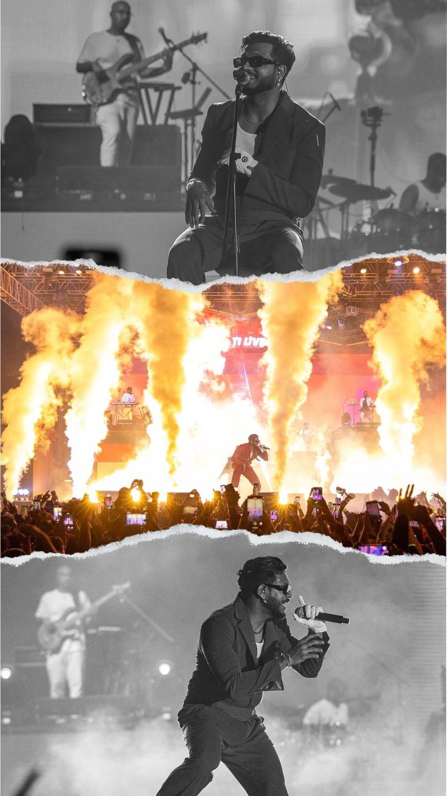 King, live — 3