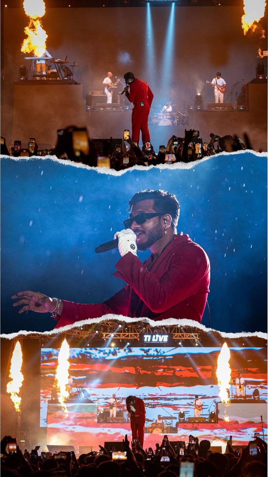 King, live — 8
