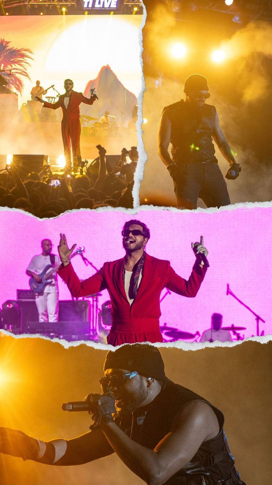 King, live — 10