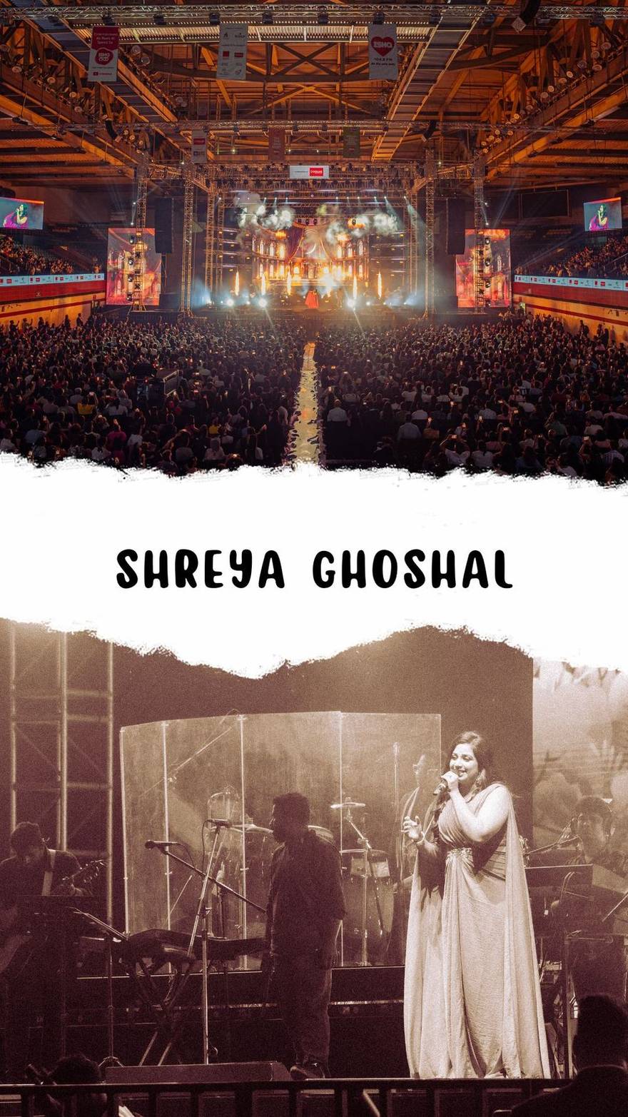 Shreya Ghoshal, live