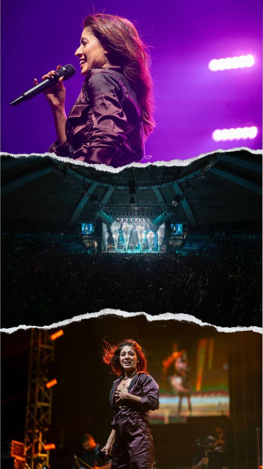 Sunidhi Chauhan, live — 3