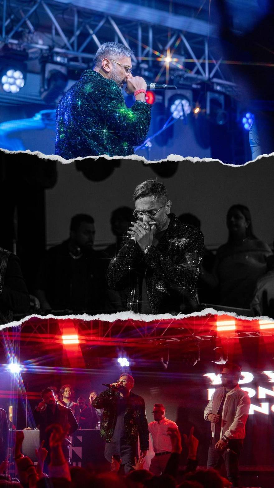 Yo Yo Honey Singh, live — 2